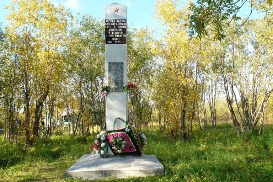 Памятник воинам в Елецком: вечная память героизма и самопожертвования.