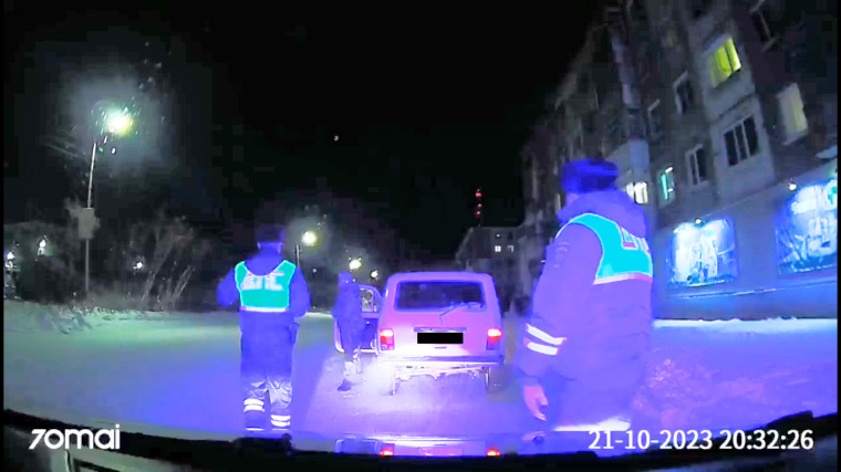 Инспекторами ДПС г. Воркуты задержан нетрезвый водитель.